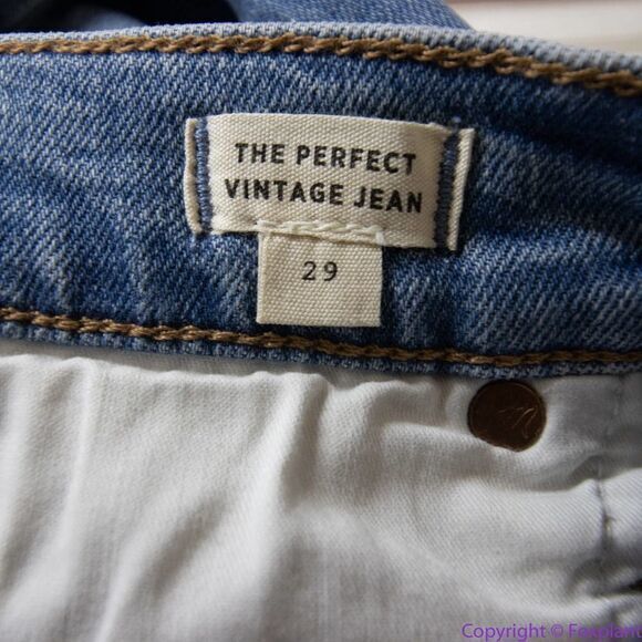 NEW Madewell The Perfect Vintage Jean in Denman Wash, 29‎ - Picture 15 of 16